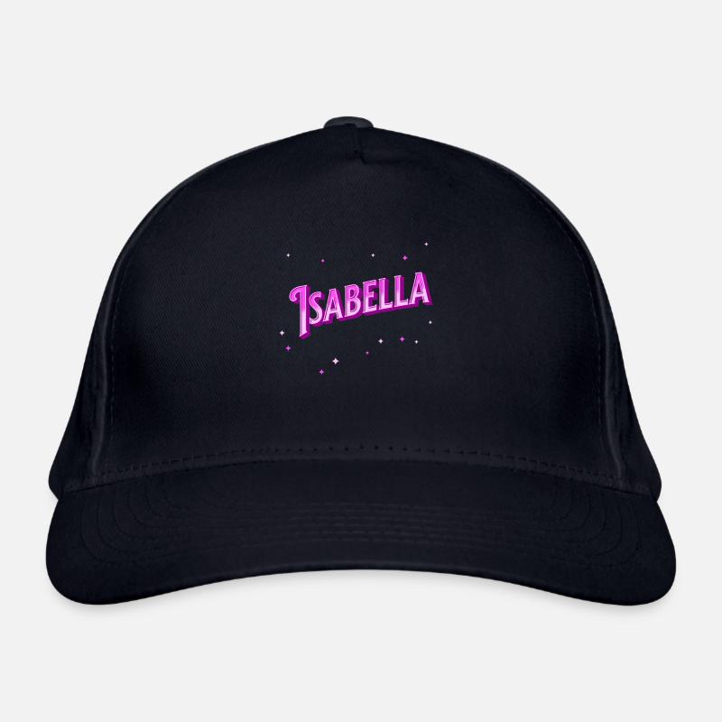 Isabella's name personalized Organic Baseball Cap