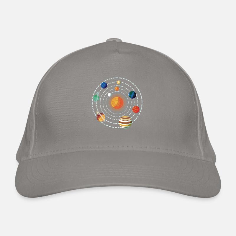 Planet Solar System Astronomy Space Organic Baseball Cap