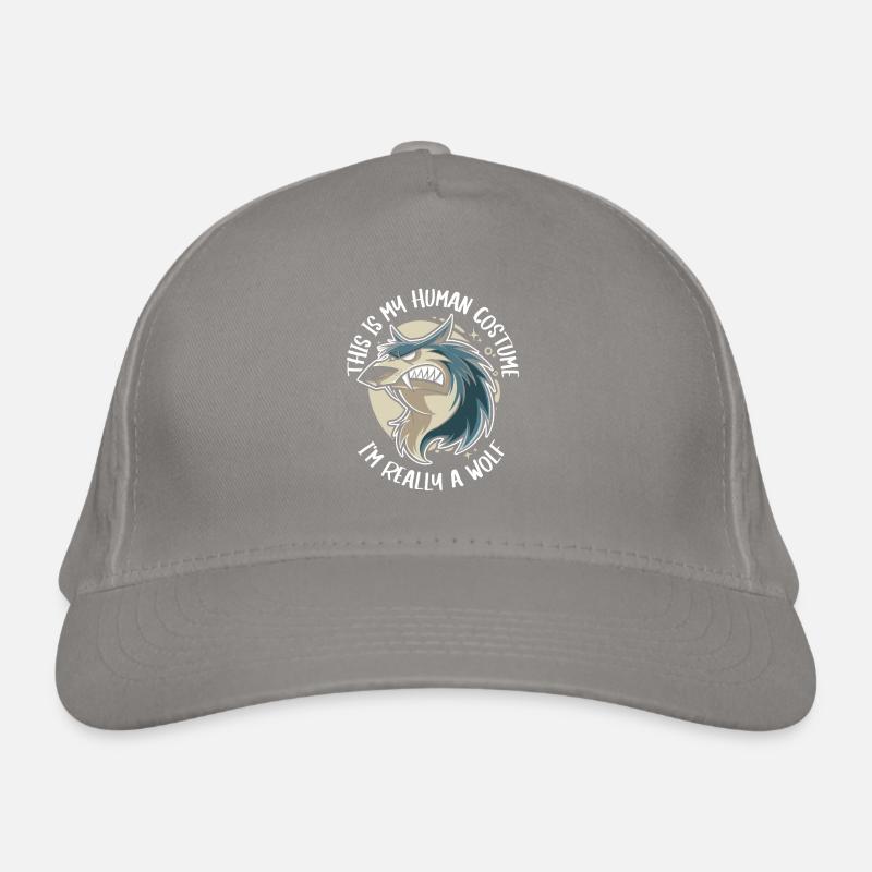 Wolf Wolves Animal Howling Organic Baseball Cap