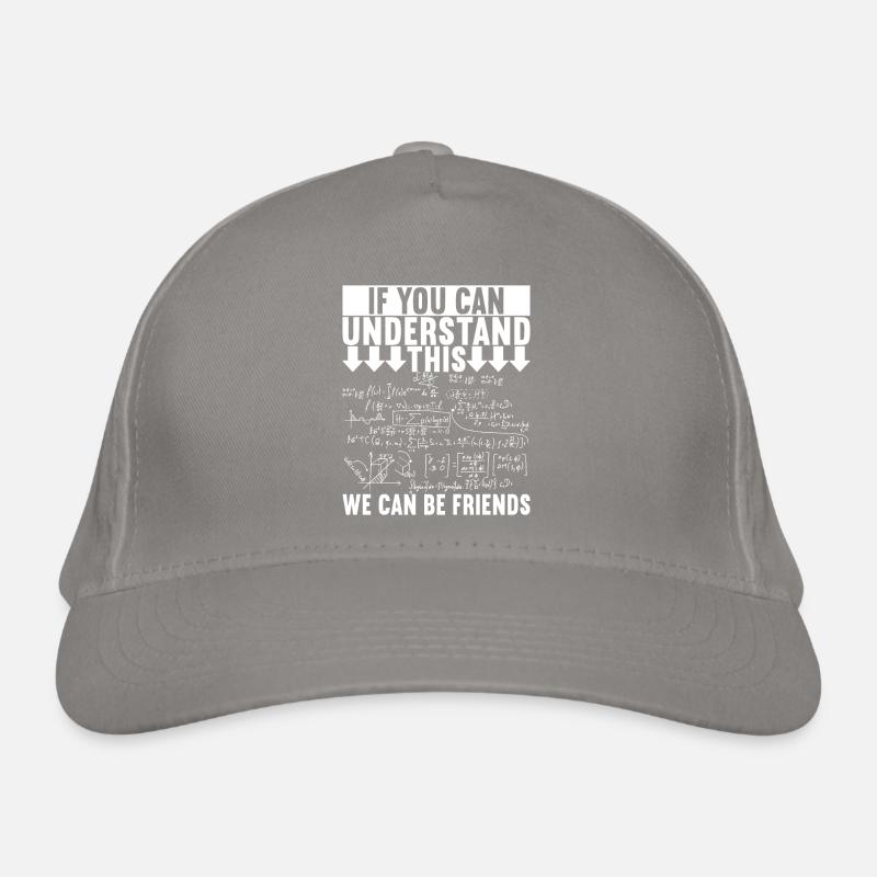 Mathe Mathelehrer Bio-Baseballkappe