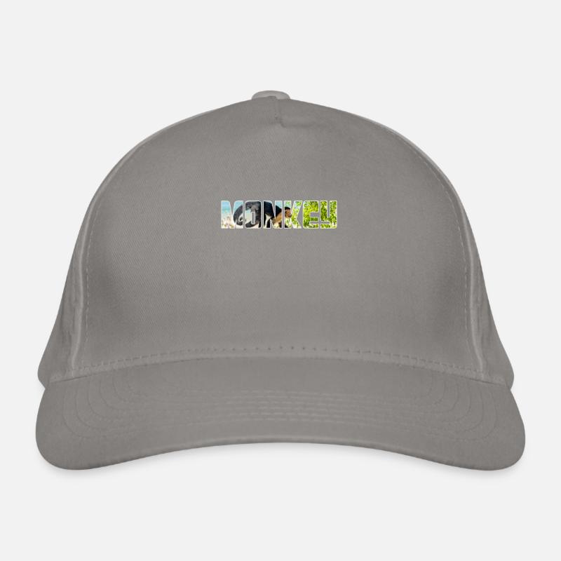 Affe Bio-Baseballkappe