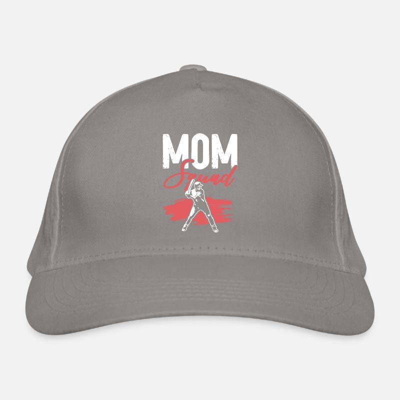 Équipe de maman de baseball Casquette classique bio