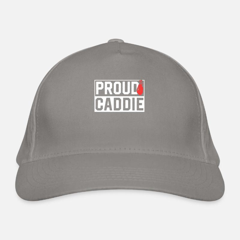 Proud caddie profession golfing golf golfer Organic Baseball Cap