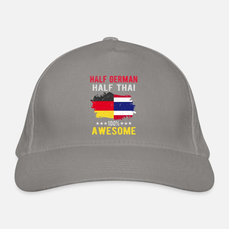 Half German half Thai Organic Baseball Cap