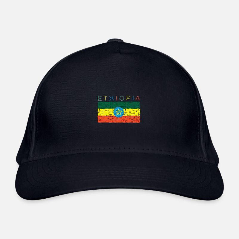 Drapeau de l’Éthiopie Casquette classique bio