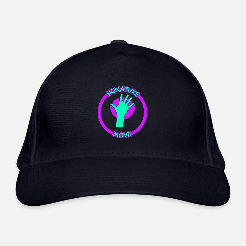 Signature Move Face Palm Violet Bleu Casquette classique bio