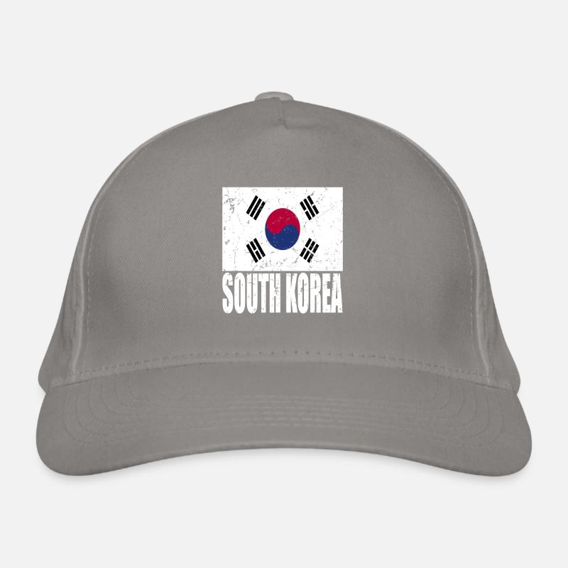 Drapeau de la Corée du Sud Casquette classique bio