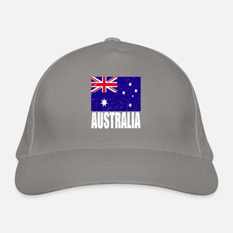 Drapeau de l’Australie Casquette classique bio