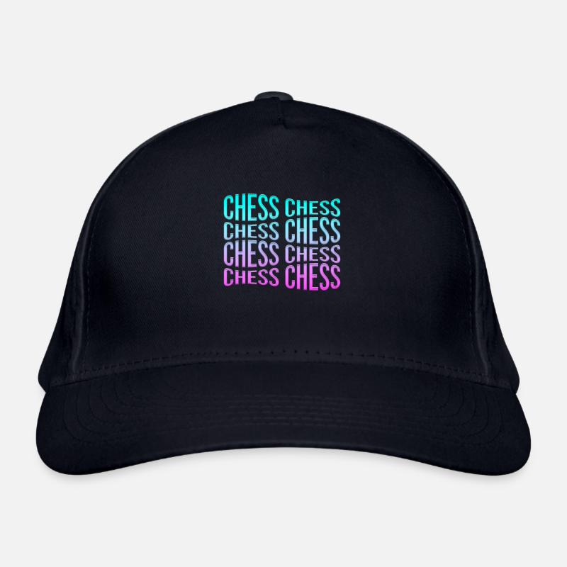 Échecs Casquette classique bio