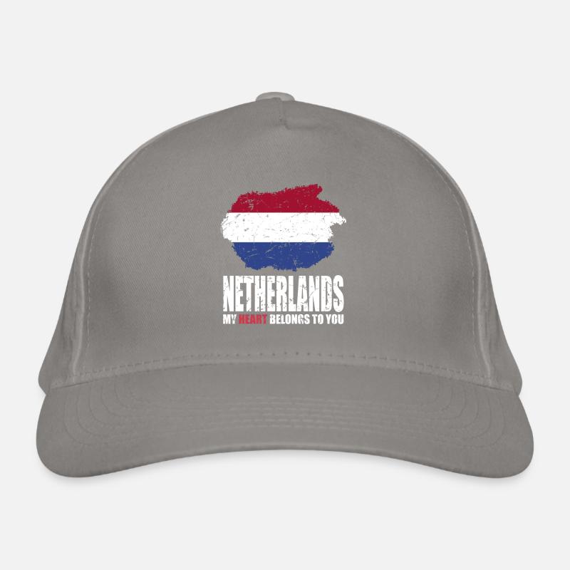Drapeau des Pays-Bas Casquette classique bio