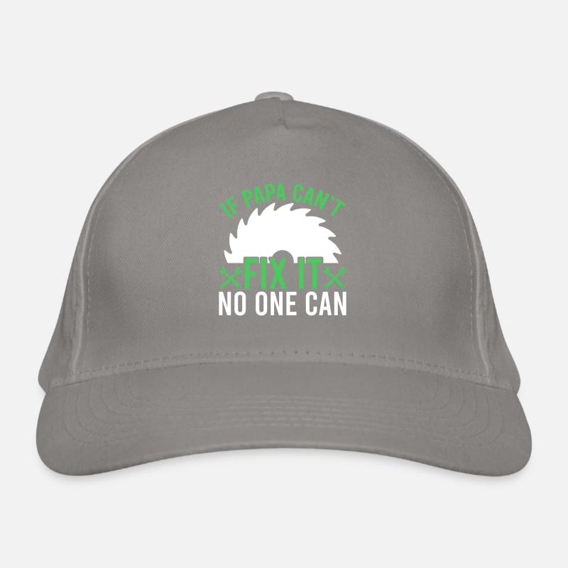 If Dad can't react it, no one can. Organic Baseball Cap