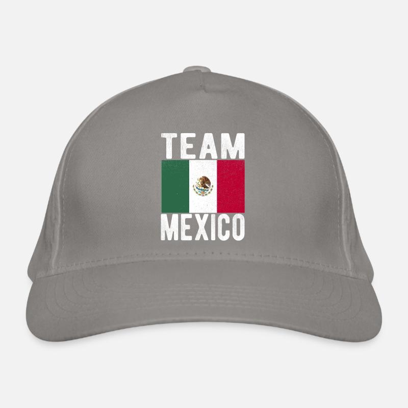 Mexico Flag Organic Baseball Cap