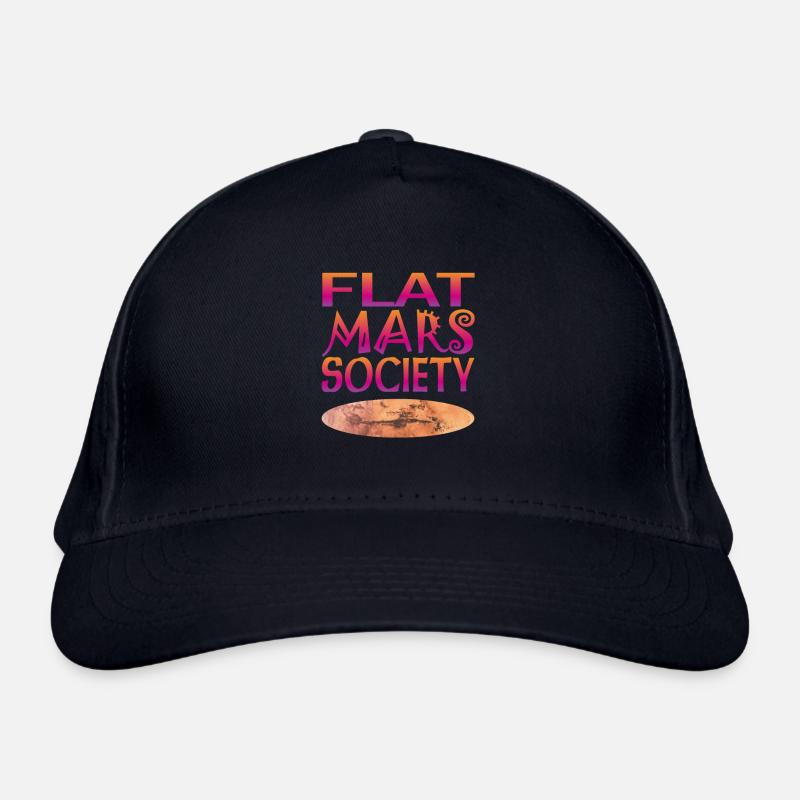 Flat Mars Society Organic Baseball Cap