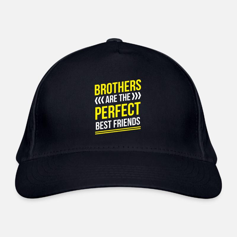 Les frères sont les meilleurs amis parfaits Casquette classique bio