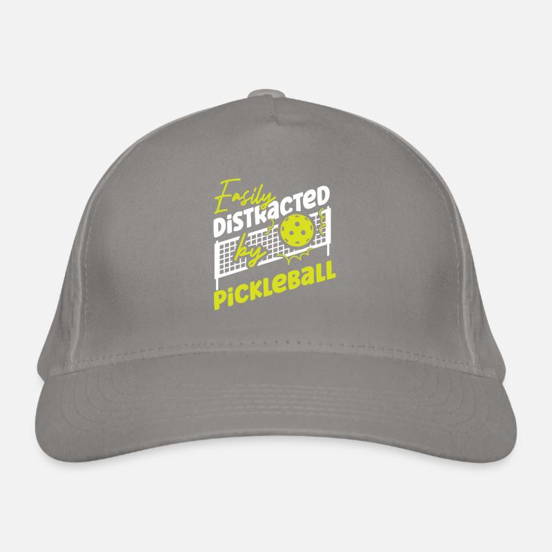 Pickleball Easily Distracted By Organic Baseball Cap