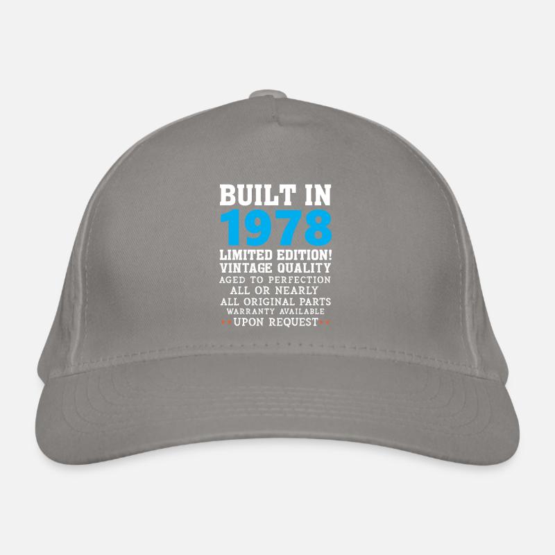 Construit en 1978 Casquette classique bio