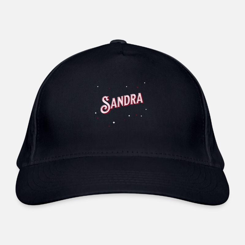 Sandra name personalized Organic Baseball Cap