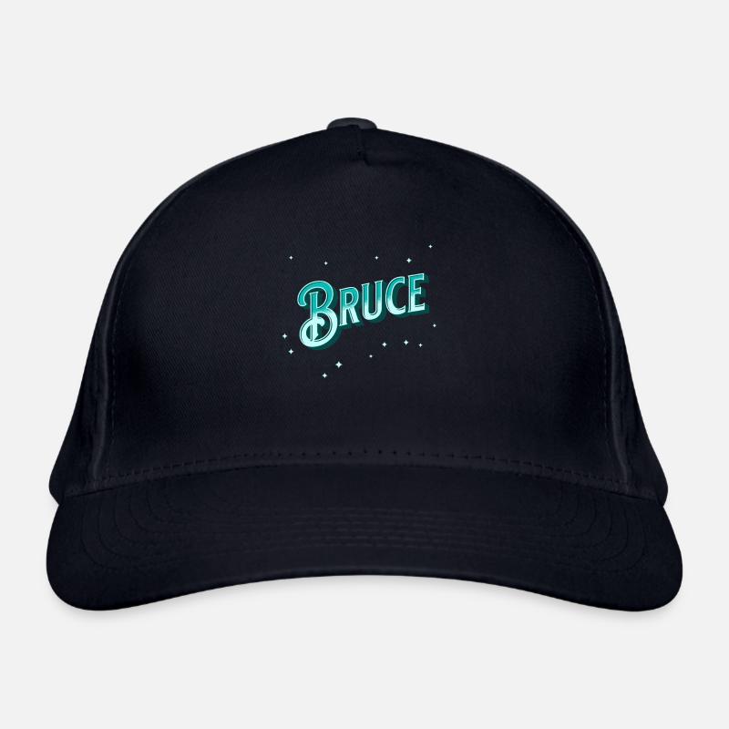 Bruce name personalized Organic Baseball Cap