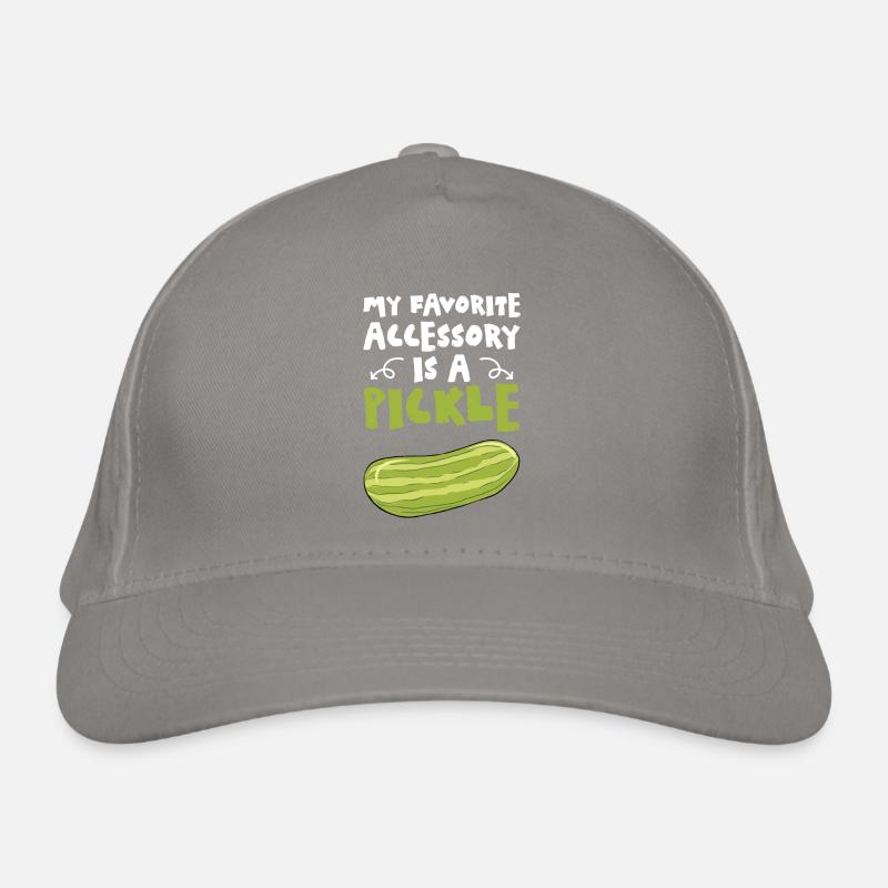 My Favorite Accessory Is A Pickle Bio-Baseballkappe