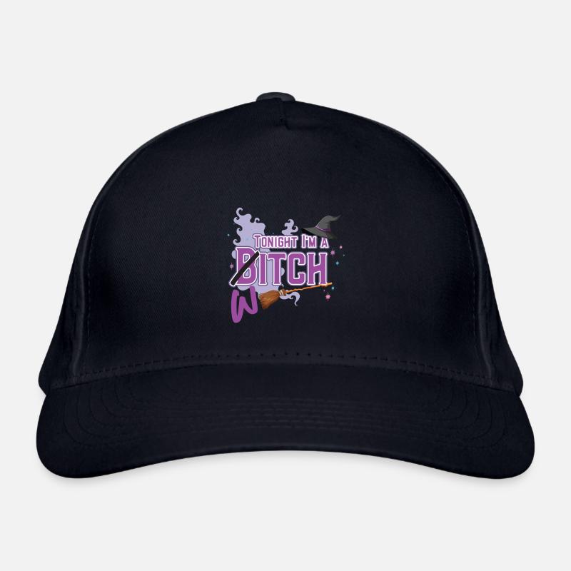 Ce soir, I M A Witch Casquette classique bio