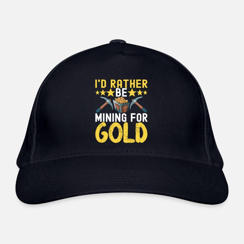 Chercheurs d’or Extraction d’or Casquette classique bio