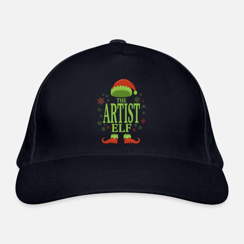Artiste Elfe de Noël Casquette classique bio