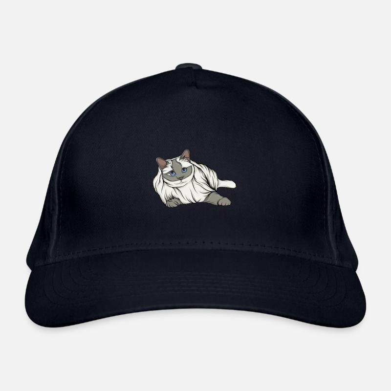 Dame aux chats Casquette classique bio