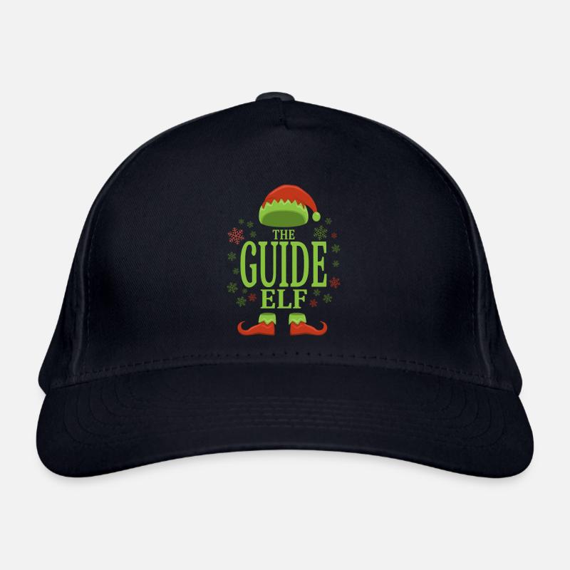Tourguide Weihnachtself Bio-Baseballkappe