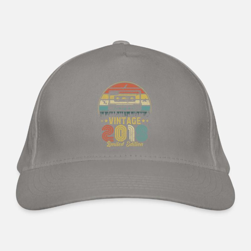 Cassette vintage 2018 Casquette classique bio