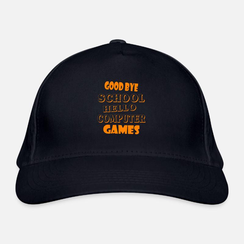 School Gamer Students Organic Baseball Cap