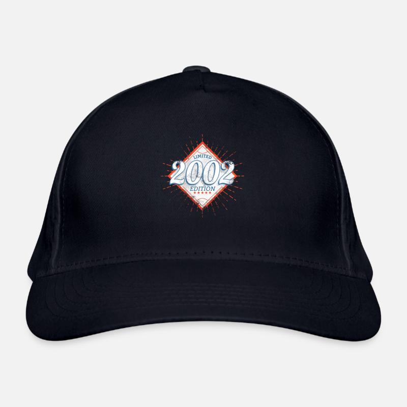 Limited Edition 2002 Vintage - Bio-Baseballkappe - Navy
