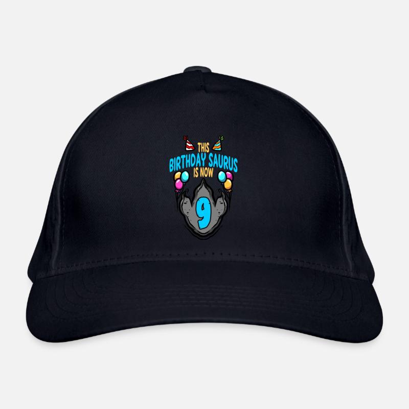 Ce Saurus est le 9e anniversaire de l'empreinte de dinosaure Casquette classique bio