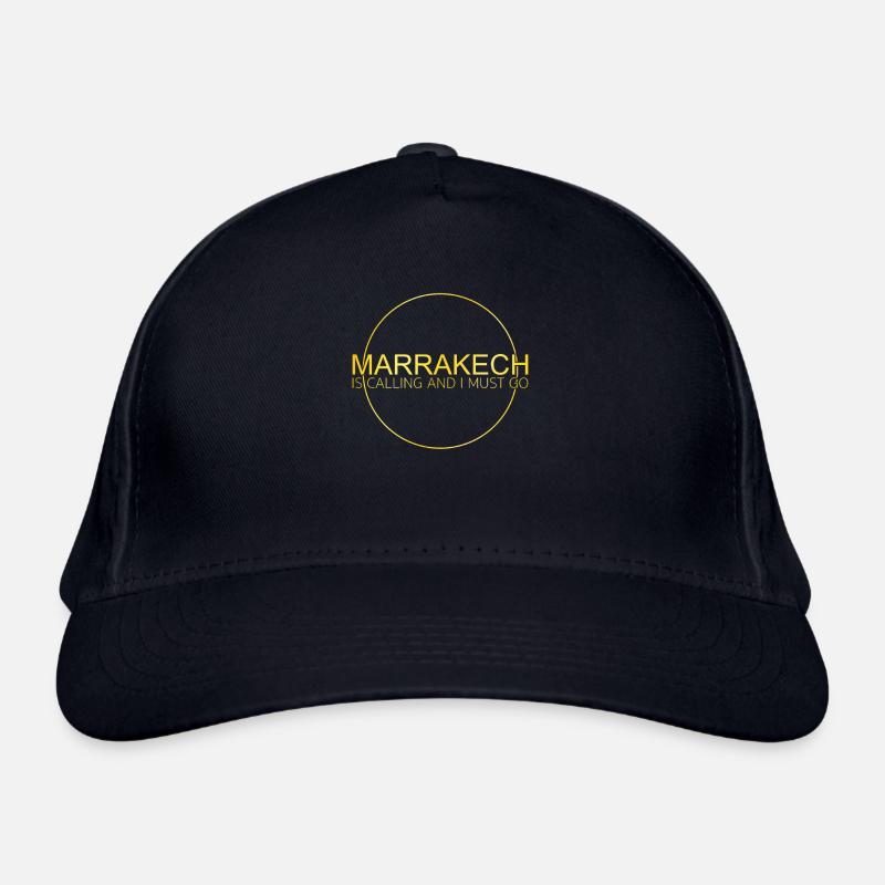 Marrakech Spruch Bio-Baseballkappe
