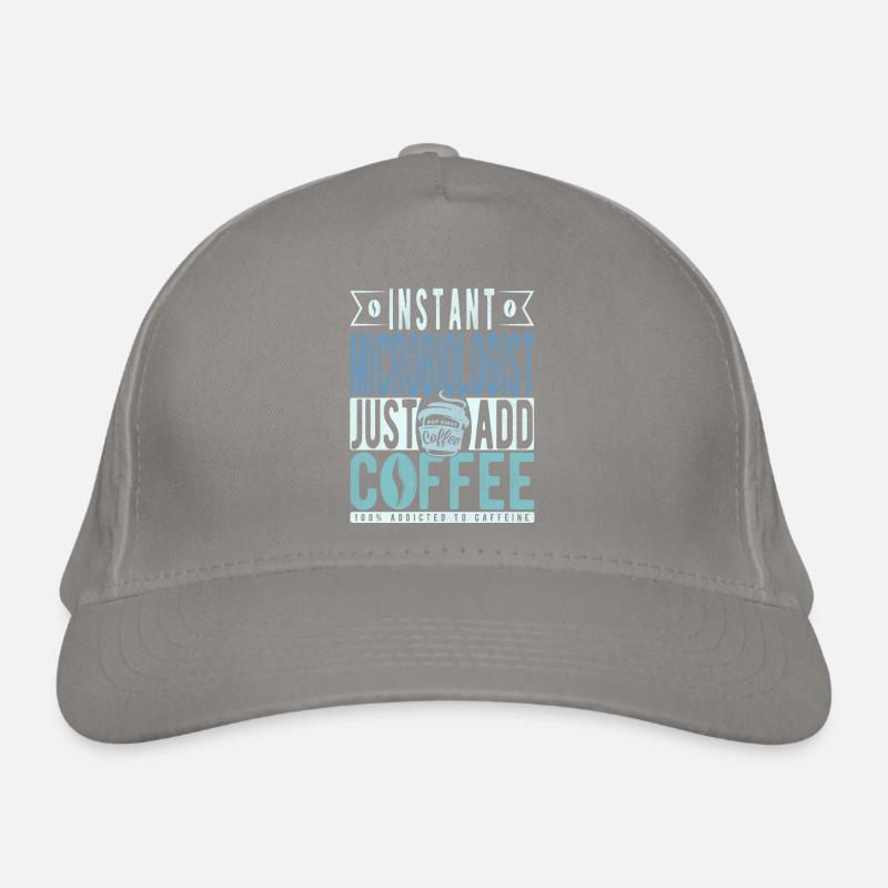 Café microbiologiste dicton Casquette classique bio