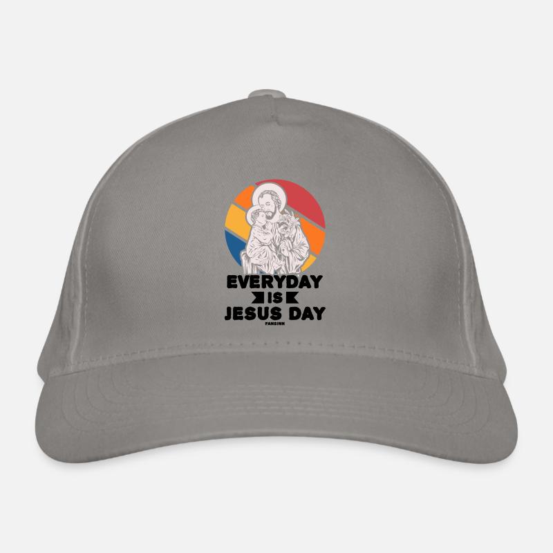 Everyday Is Jesus Day Organic Baseball Cap