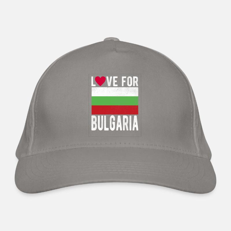 Bulgarie Souvenir Casquette classique bio