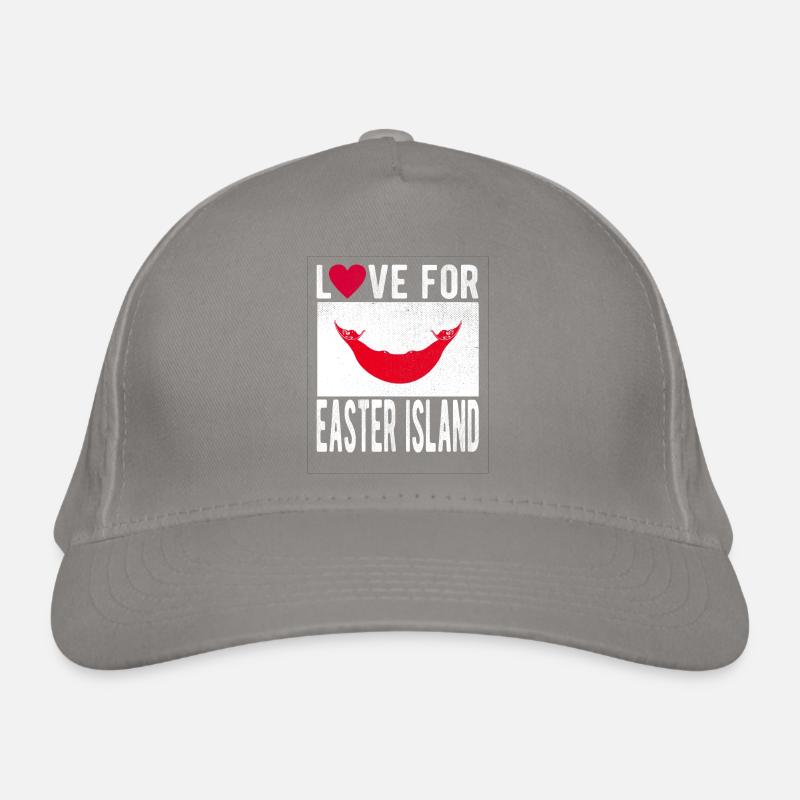 Easter Island Souvenir Organic Baseball Cap