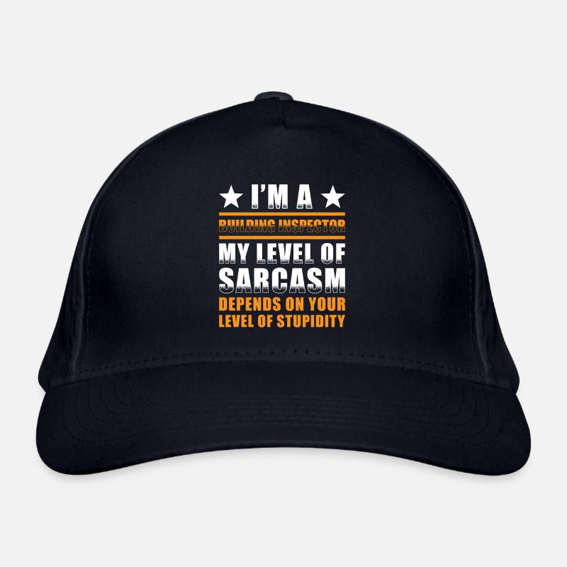 Building inspector Spruch Organic Baseball Cap