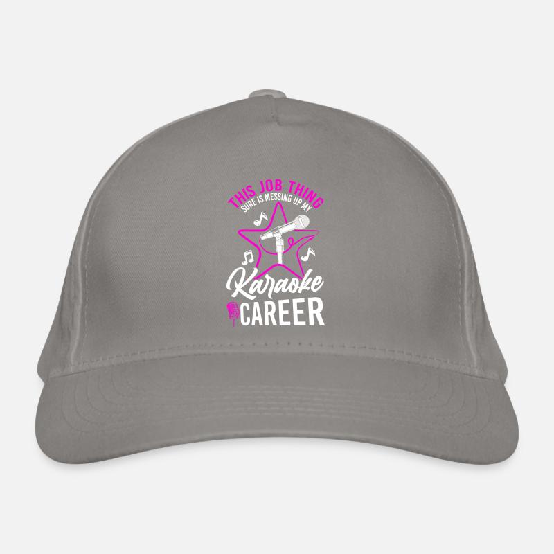 Karaoke Singer This Job Thing Sure Bio-Baseballkappe