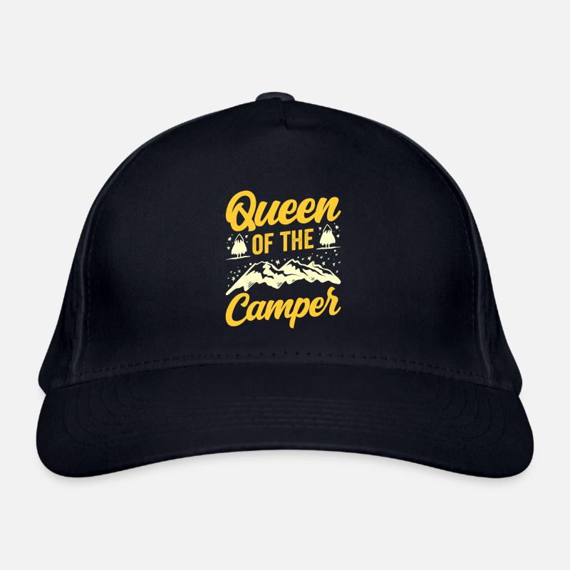 Queen du camping-car camping camping Casquette classique bio