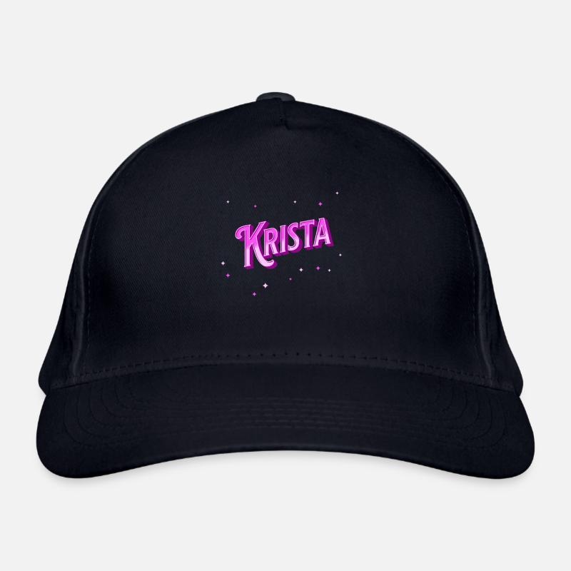 Krista's name personalized Organic Baseball Cap