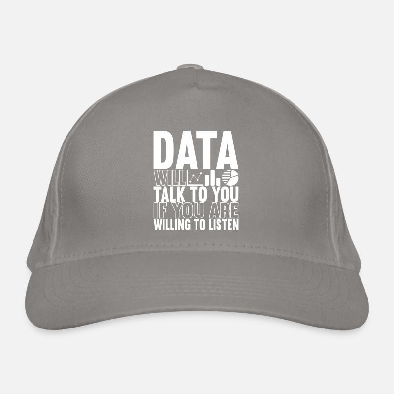 Analyste de données Data Scientist Casquette classique bio