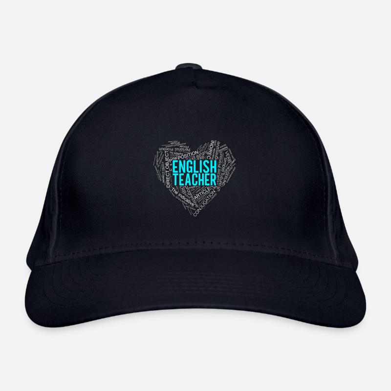 Professeur d’anglais Englisch Lehrer Casquette classique bio