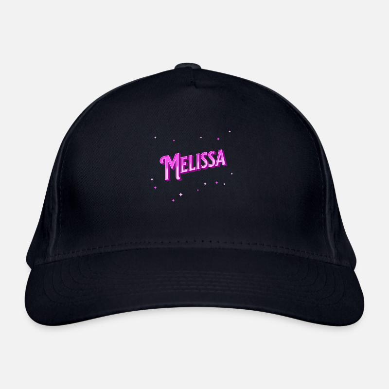 Melissa name personalized Organic Baseball Cap