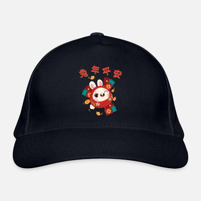 Hase Chinesisches Sternzeichen Bio-Baseballkappe