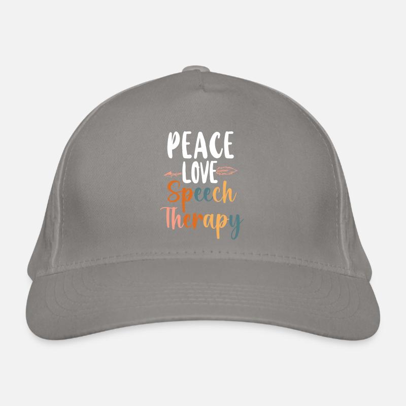 Speech Therapist Therapy Assistant Bio-Baseballkappe