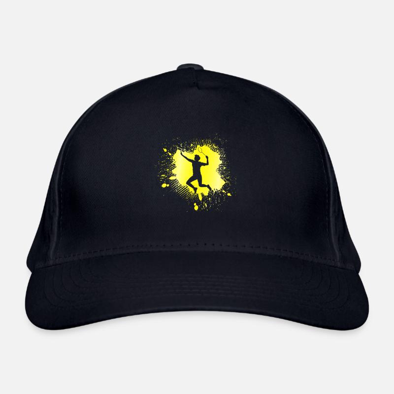 Badminton Organic Baseball Cap