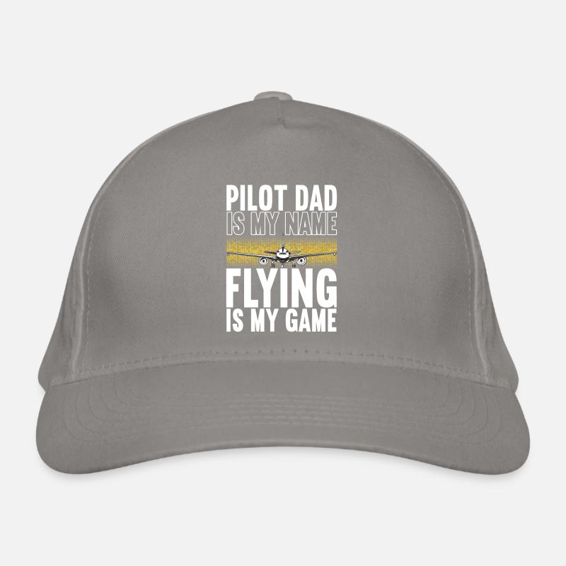 Pilot Flugzeug Bio-Baseballkappe