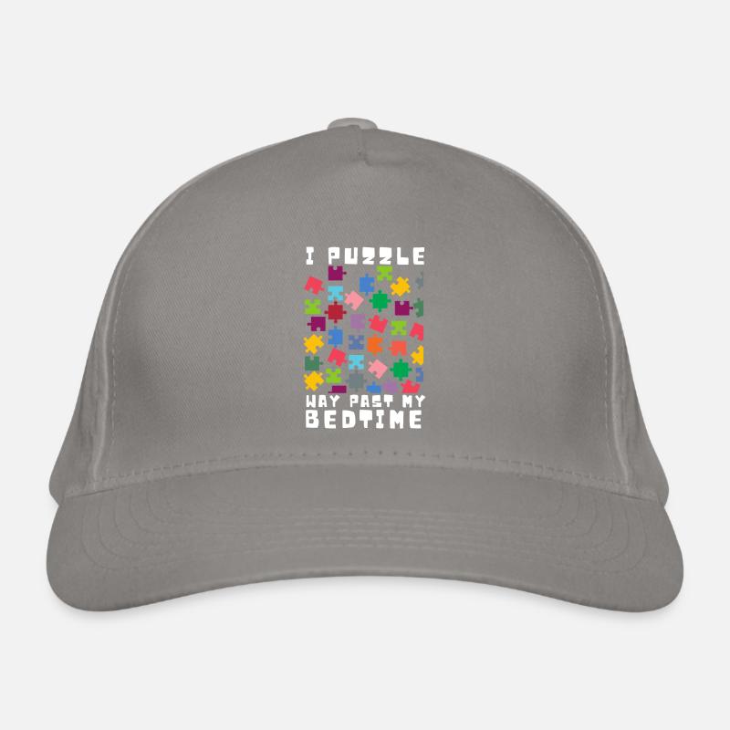 Puzzle Queen - Je passe devant mon heure de coucher Casquette classique bio
