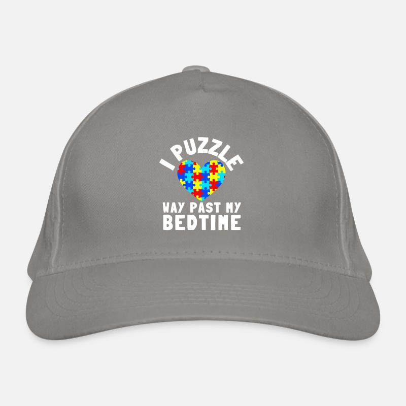 Puzzle Queen - Je passe devant mon heure de coucher Casquette classique bio
